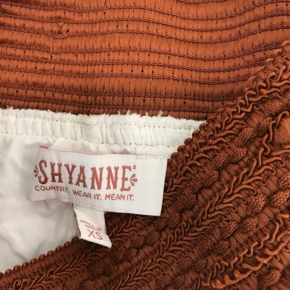 Shyanne Western Women’s White Maxi Skirt with Side Slits Size XS Festival Boho - Picture 3 of 4